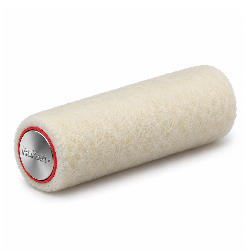 ROKSET Tec Mohair Roller Cover 180mm 5mm Nap 3 Pack