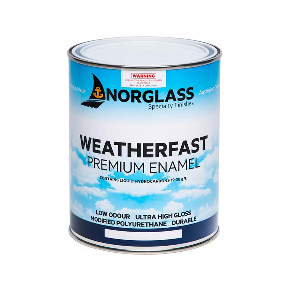 NORGLASS Weatherfast Marine Premium Enamel 500ml White High Gloss