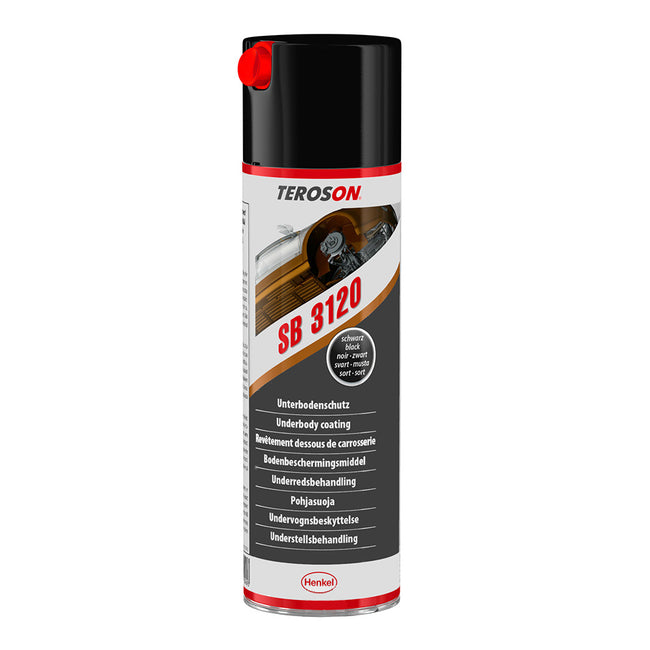 TEROSON SB 3120 Underbody Coating Spray 500ml Aerosol Black