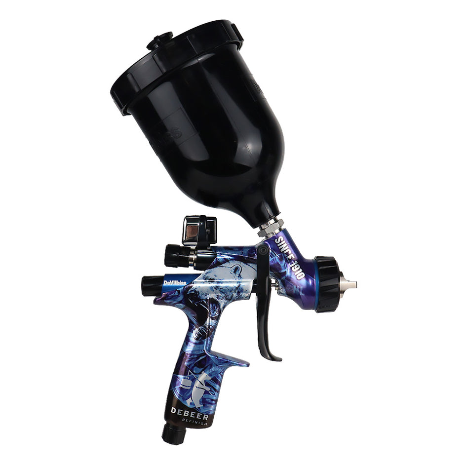 DEVILBISS DV1 DeBeer Limited Edition 1.3 B+ Digital Basecoat Spray Gun