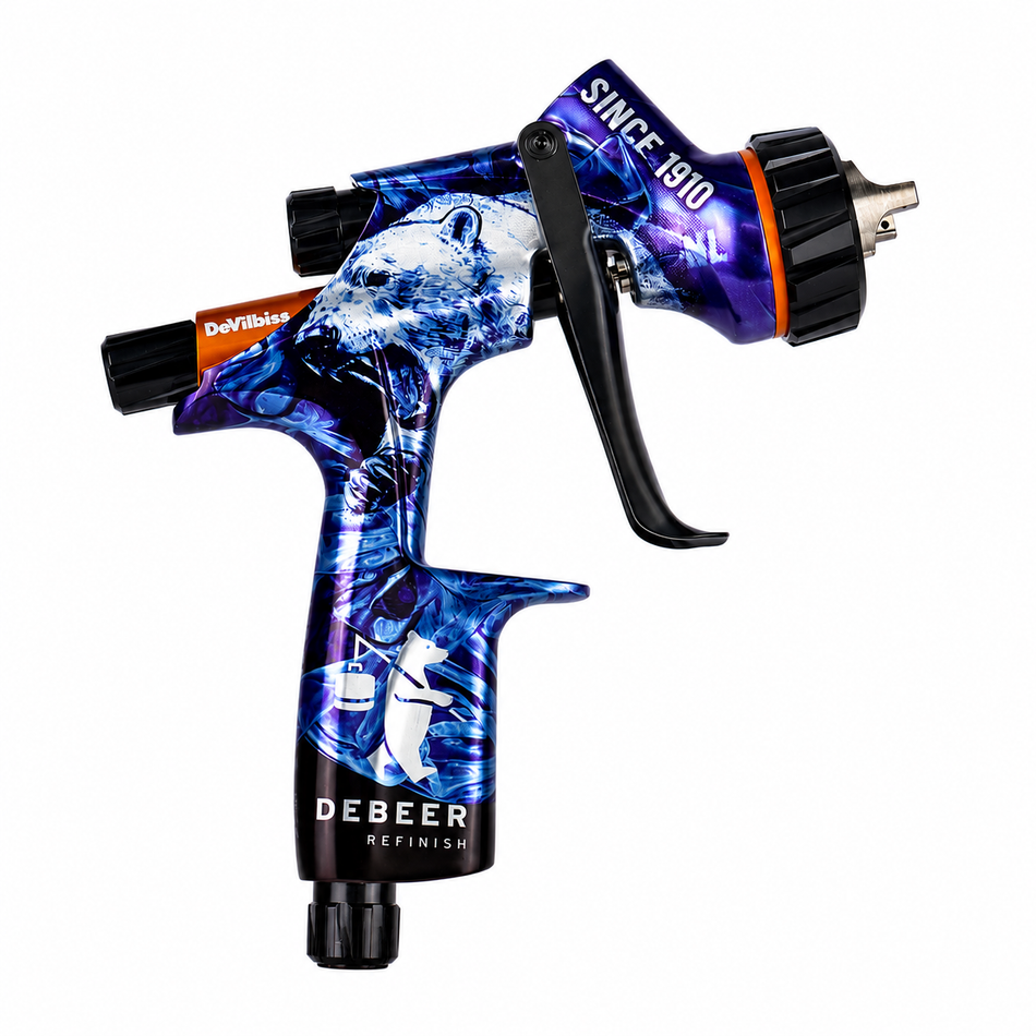 DEVILBISS DV1 DeBeer Limited Edition 1.3 C2+ Gravity Clearcoat Spray Gun