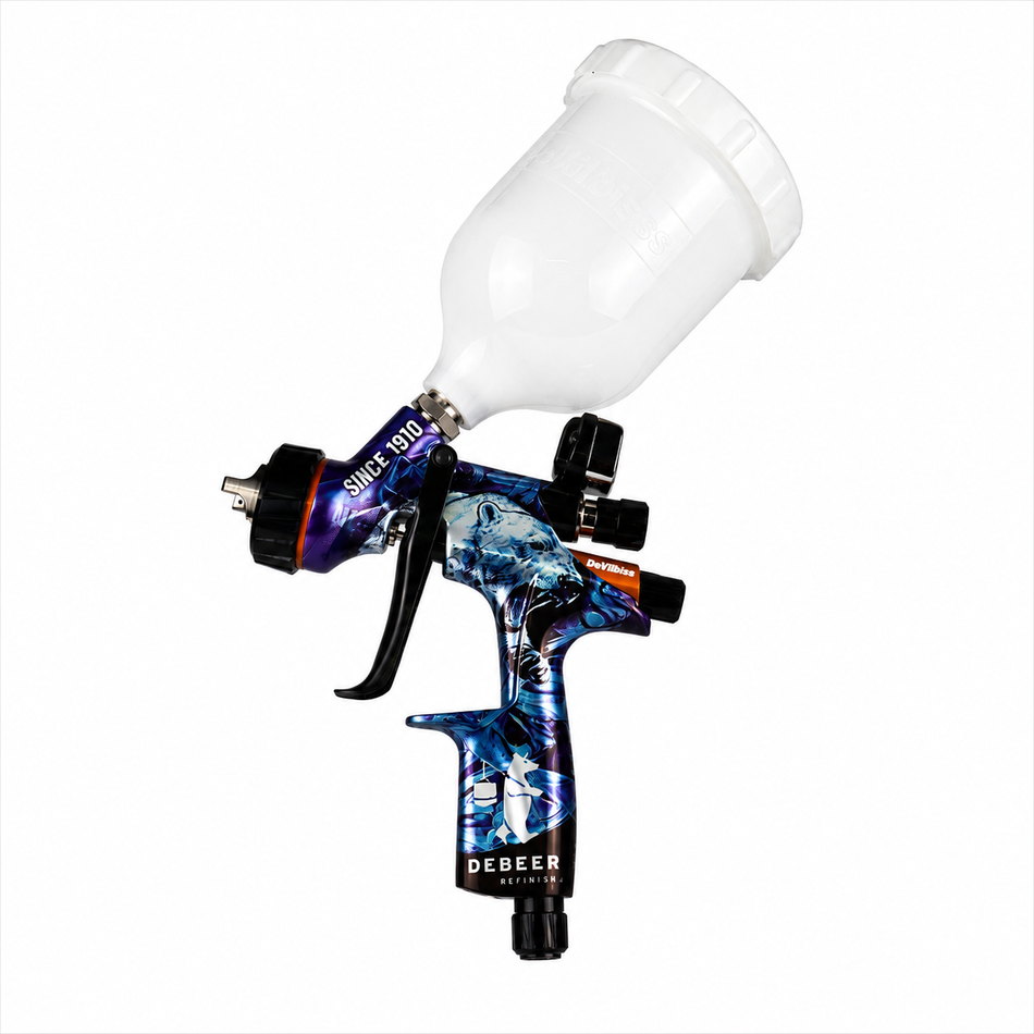 DEVILBISS DV1 DeBeer Limited Edition 1.3 C2+ Digital Clearcoat Spray Gun