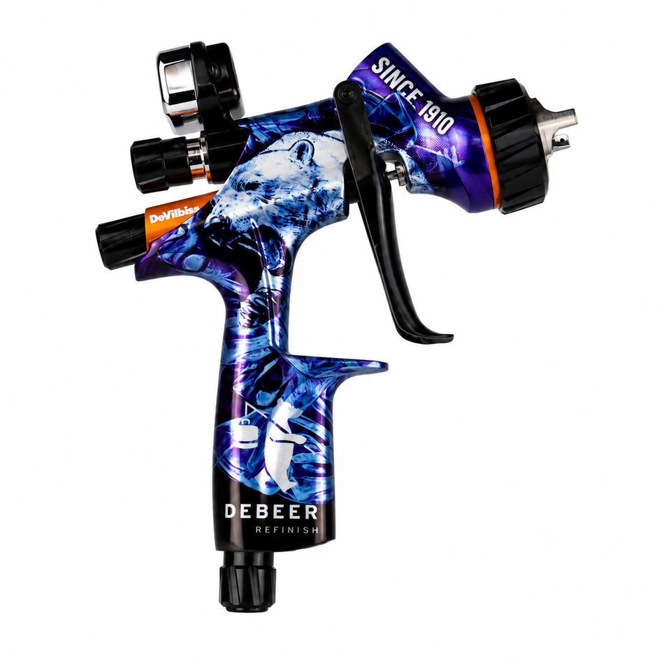 DEVILBISS DV1 DeBeer Limited Edition 1.3 C2+ Digital Clearcoat Spray Gun