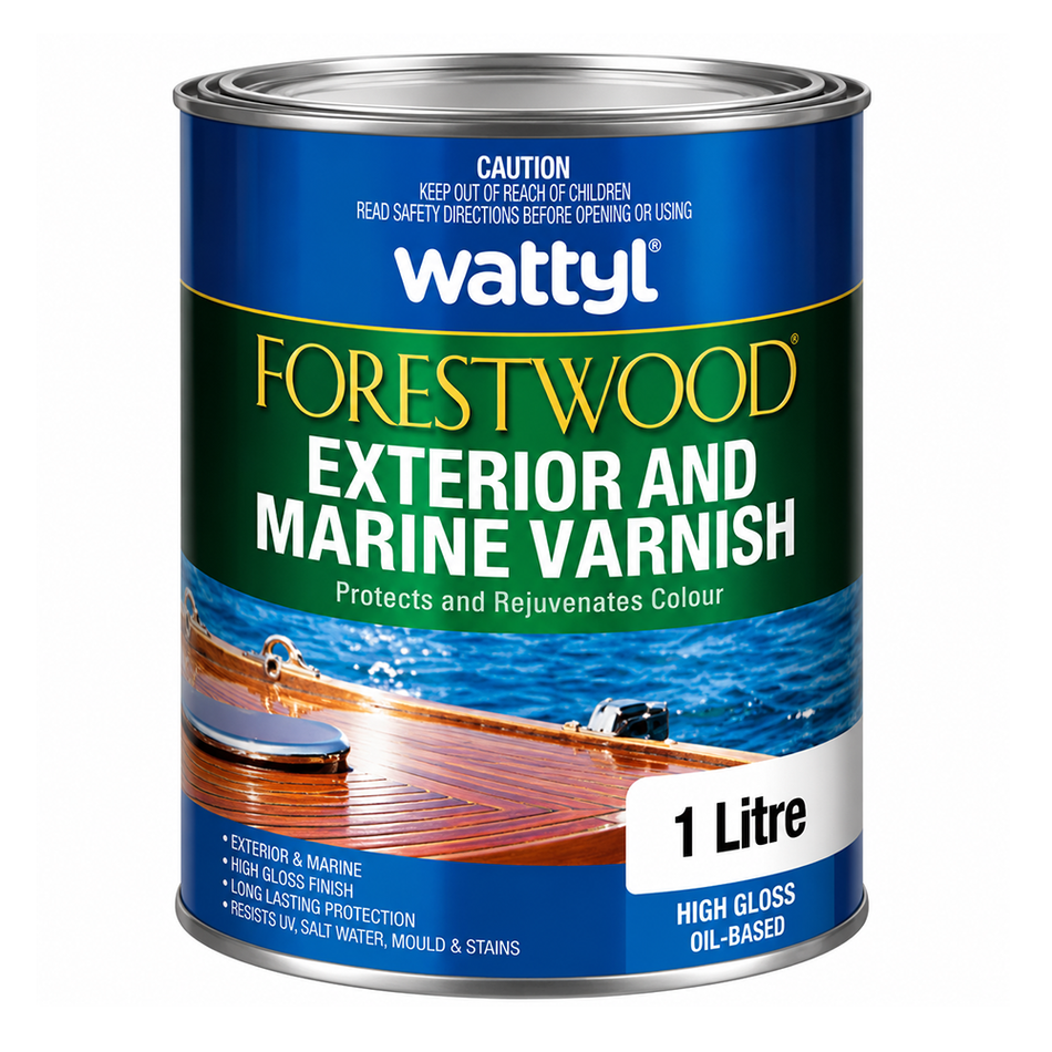 WATTYL Forestwood Exterior & Marine Varnish Gloss 1L