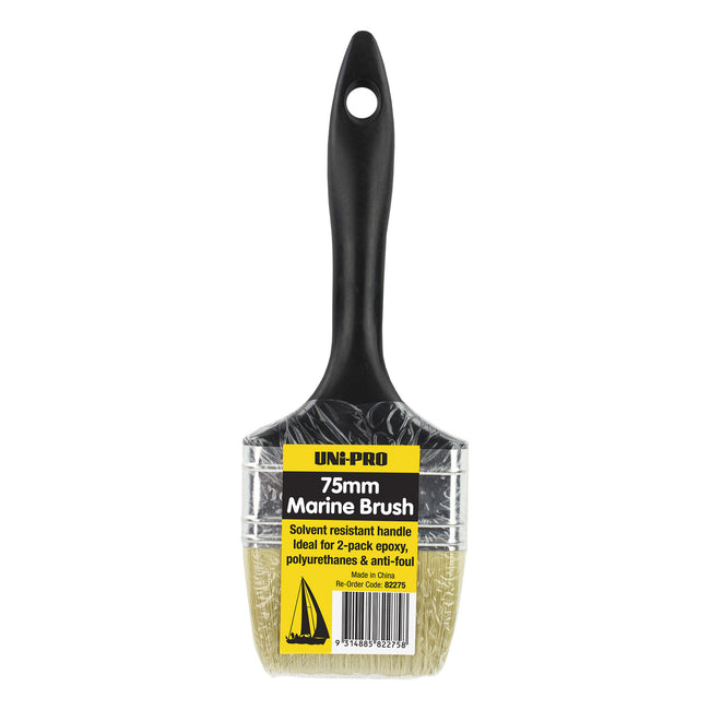 UNi-PRO Marine Brush 75mm Professional Coatings And Epoxy Application Tool