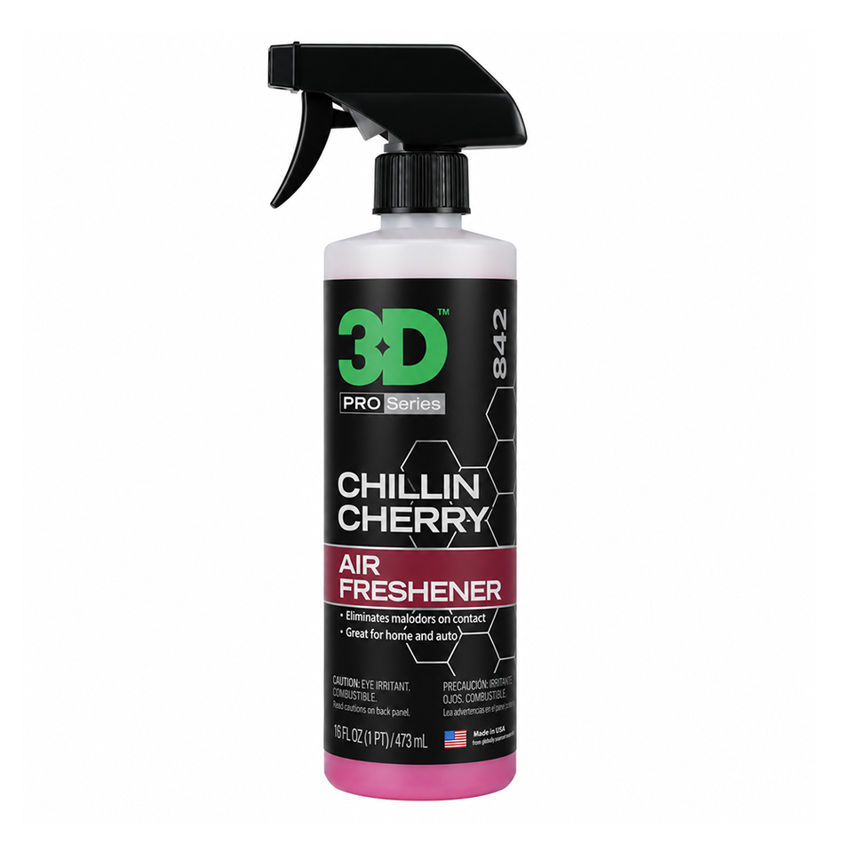 3D Chillin Cherry Premium Air Freshener 470ml Tropical Scent Interior