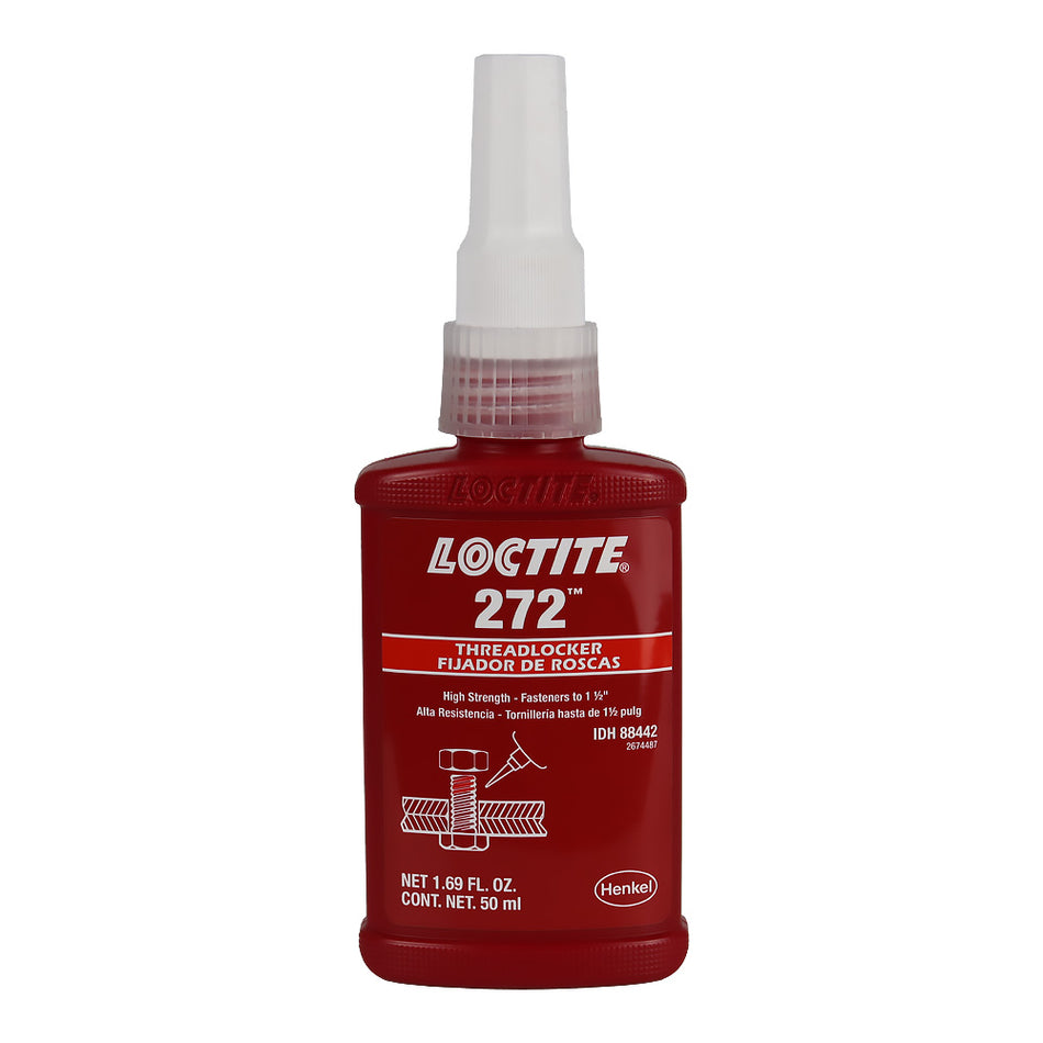 LOCTITE 272 Threadlocker High Strength Red Fastener Locking Adhesive