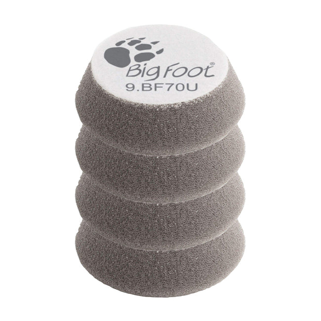 RUPES Bigfoot 50/70mm Nano iBrid Grey UHS Polishing Pad 9.BF70U x 4 Pack