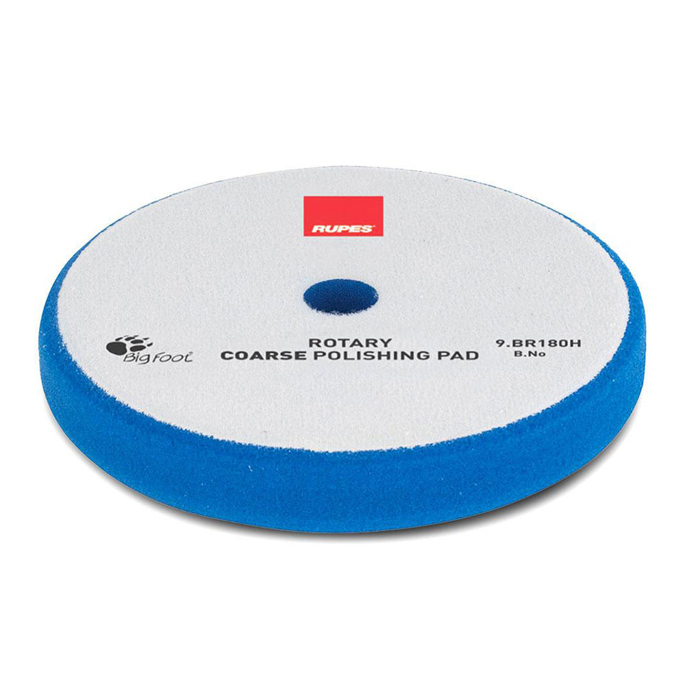 RUPES Bigfoot 155/160mm Blue Rotary Coarse Polishing Pad 9.BR180H