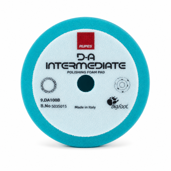 RUPES BigFoot D-A Intermediate Foam Polishing Pad Green 80/100mm
