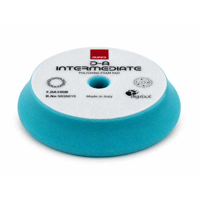 RUPES BigFoot D-A Intermediate Foam Polishing Pad Green 80/100mm