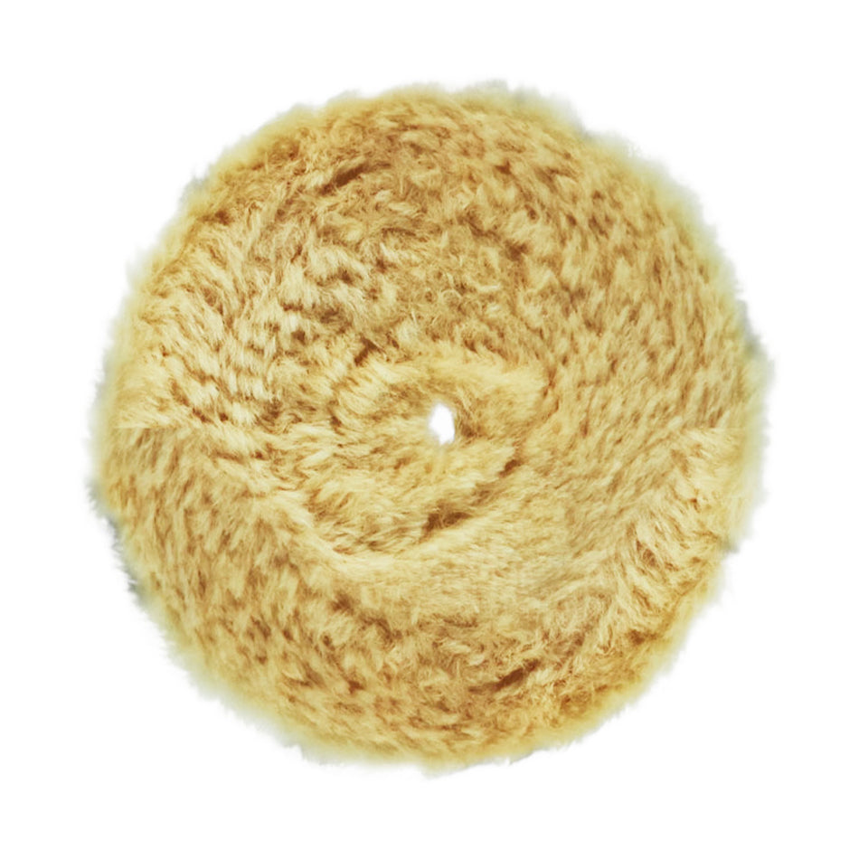 RUPES DA Medium Wool Polishing Pads 80mm 3" Hook & Loop 9.NW80M