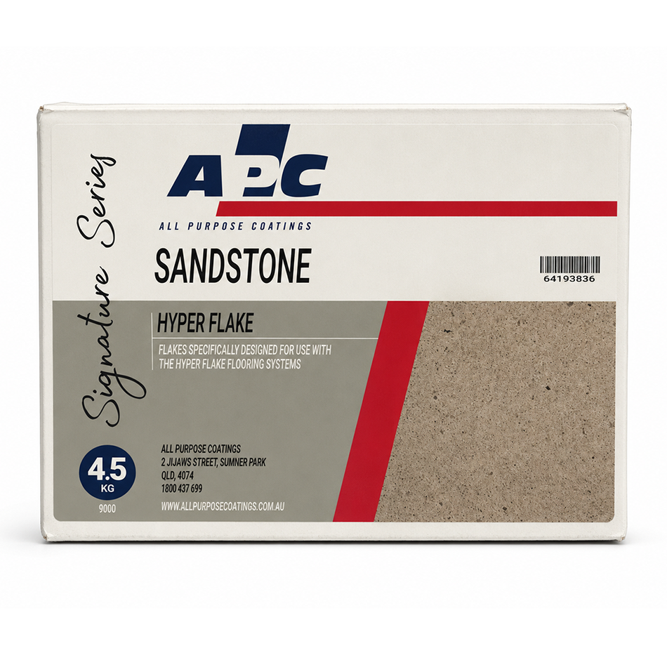 APC Hyper Flake Sandstone Decorative Floor Flakes 4.5kg