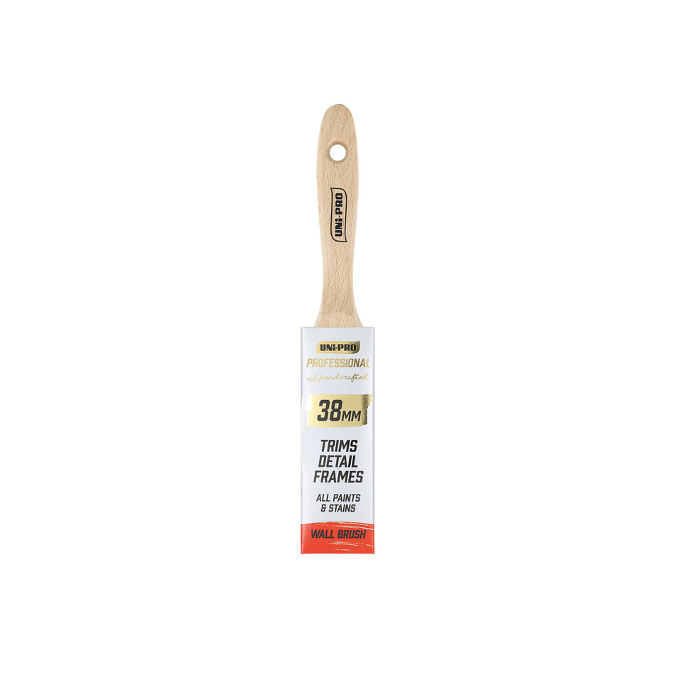 UNi-PRO Professional Wall Brush 38mm Interior Exterior Painting Tool