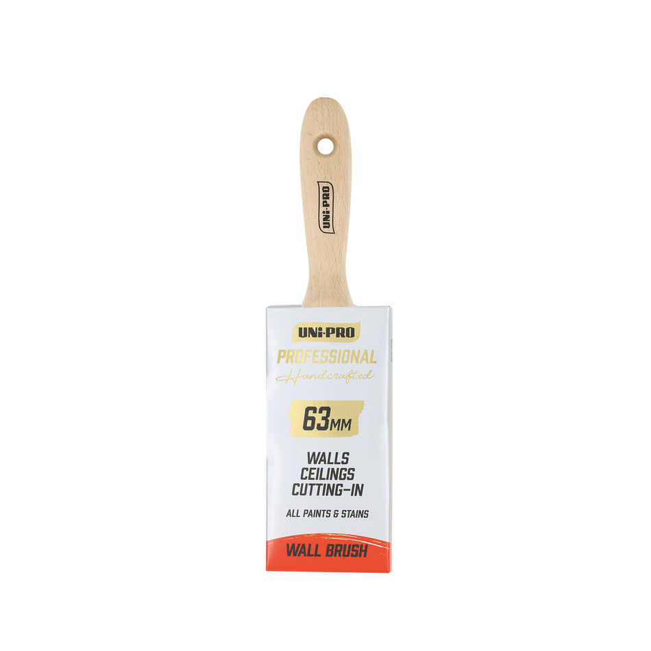 UNi-PRO Professional Wall Brush 63mm Interior Exterior Painting Tool