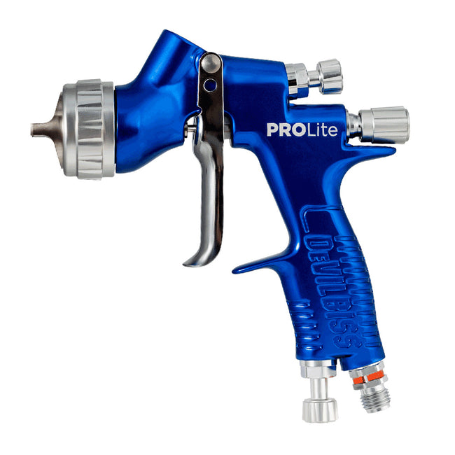 DEVILBISS Pro Lite 1.4mm Fluid Tip TE20 Air Cap Spray Paint Gun Blue