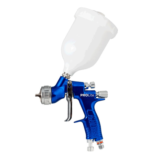 DEVILBISS Pro Lite 1.4mm Fluid Tip TE20 Air Cap Spray Paint Gun Blue