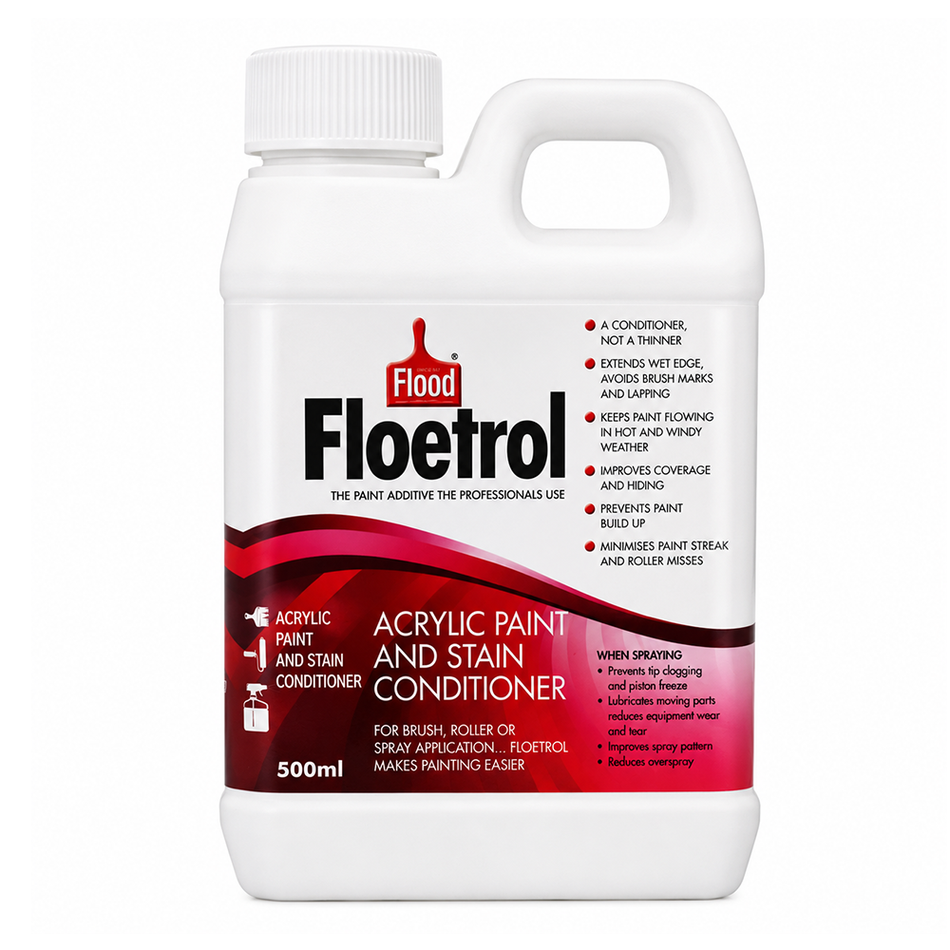 FLOOD Floetrol Acrylic Paint And Stain Conditioner Additive 500ml