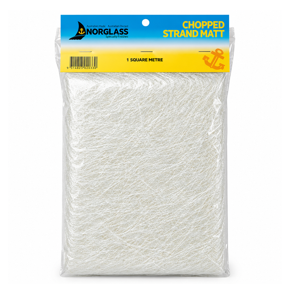 NORGLASS Fibreglass Chopped Strand Mat 450gsm 1 Metre