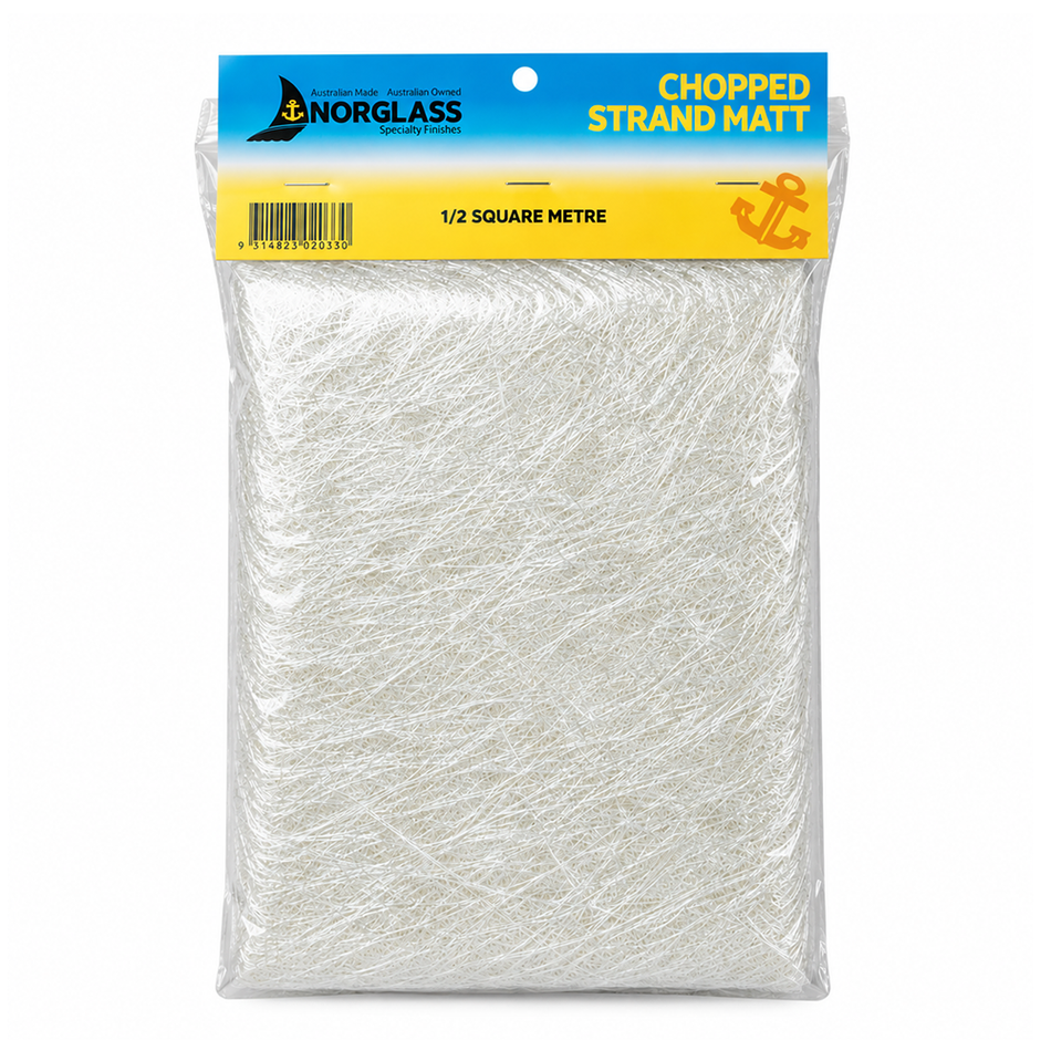 NORGLASS Fibreglass Chopped Strand Mat 450gsm 0.5 Metre