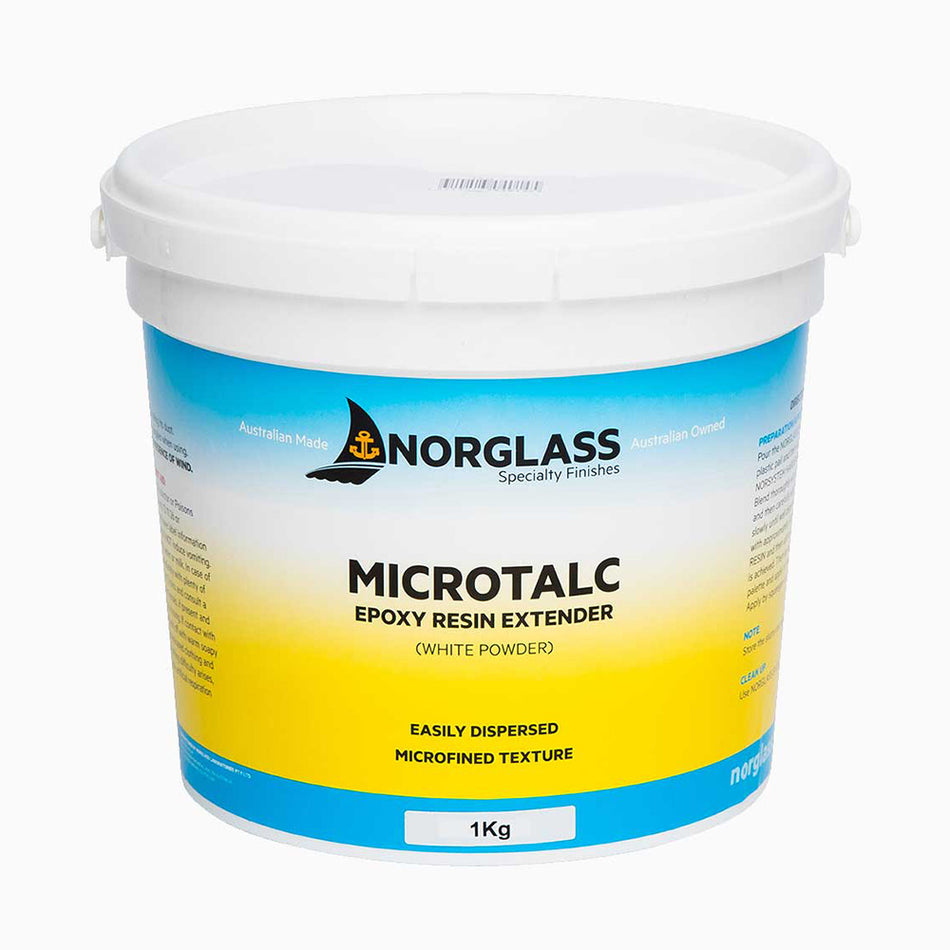 NORGLASS Microtalc Epoxy Resin Extender 1kg Fine Texture