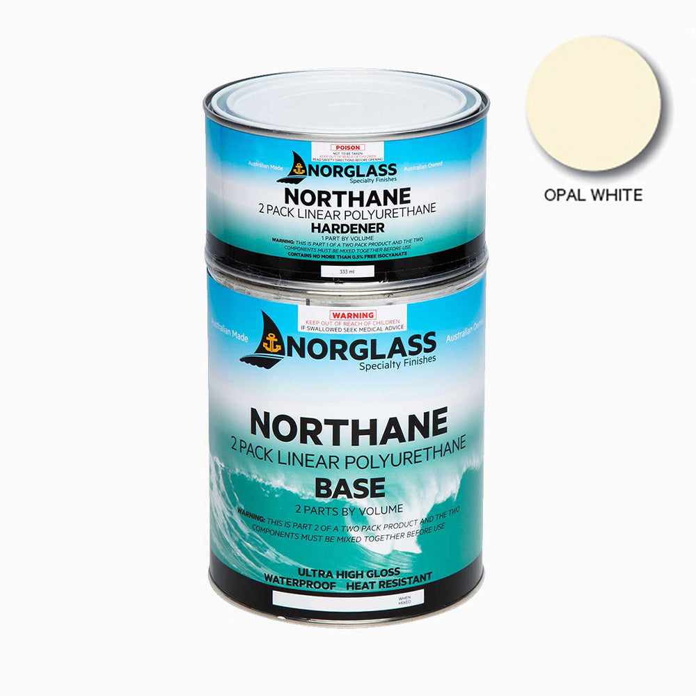 NORGLASS Northane Marine 2 Pack Linear Polyurethane 500ml Opal White