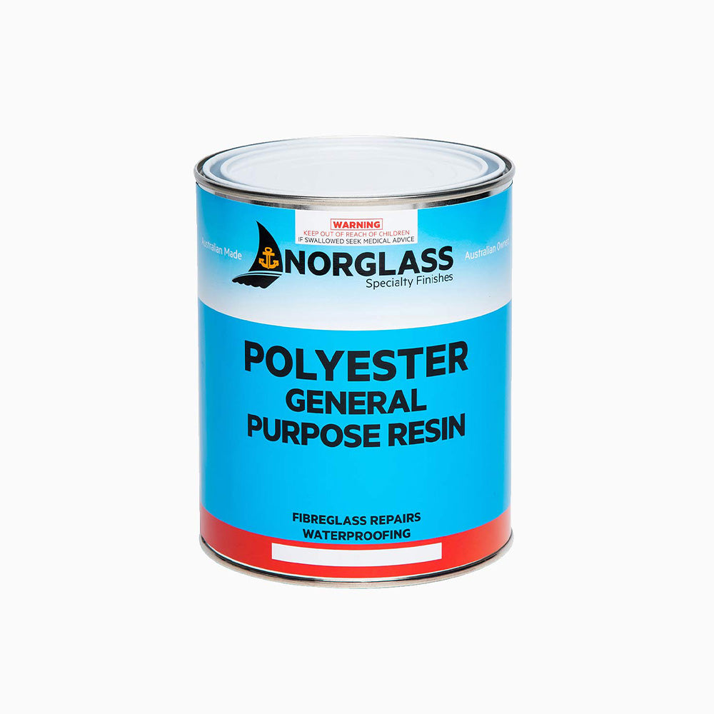 NORGLASS General Purpose Fiberglass Polyester Resin 250ml Including 20ml Catalyst