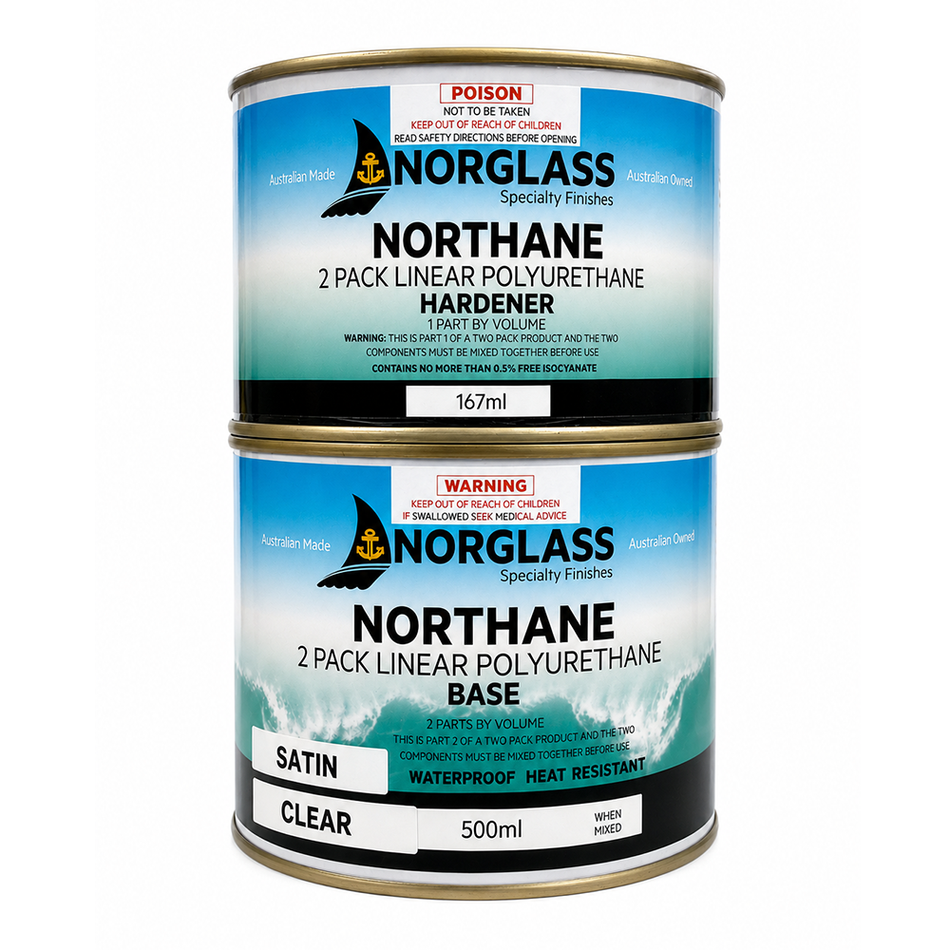 NORGLASS Northane Satin Clear 2 Pack 500ml