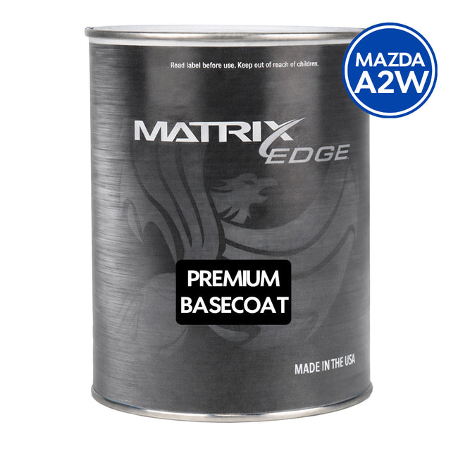 MATRIX EDGE Premium Basecoat Mazda A2W Cool White Automotive Refinish Paint