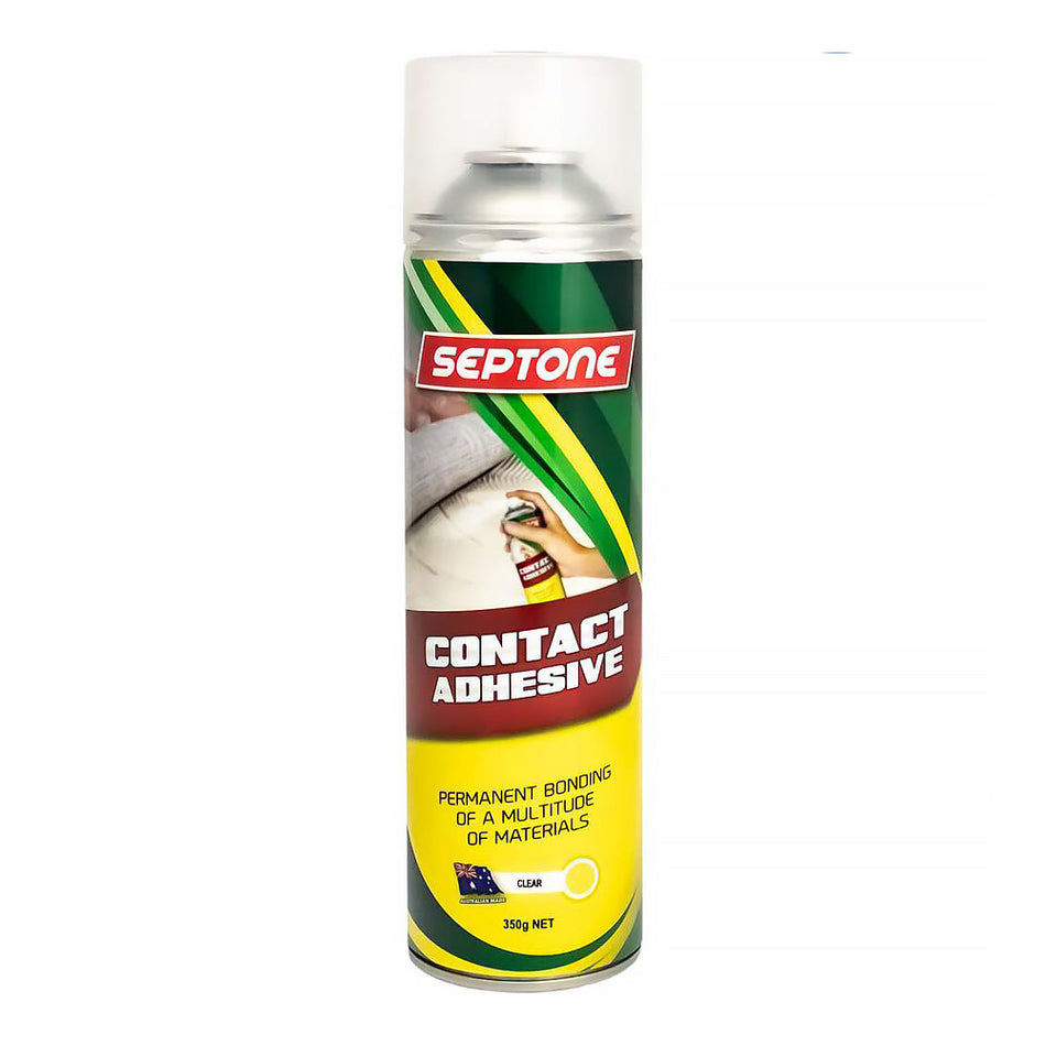 SEPTONE Spray On Contact Adhesive Car Interior Plastic Vinyl Carpet 350g