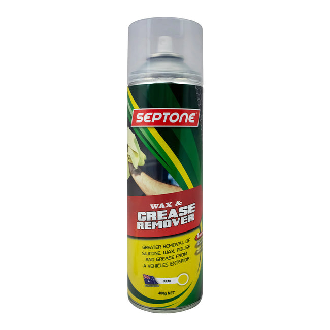 SEPTONE Wax and Grease Remover 400g Aerosol Pre Painting Cleaner