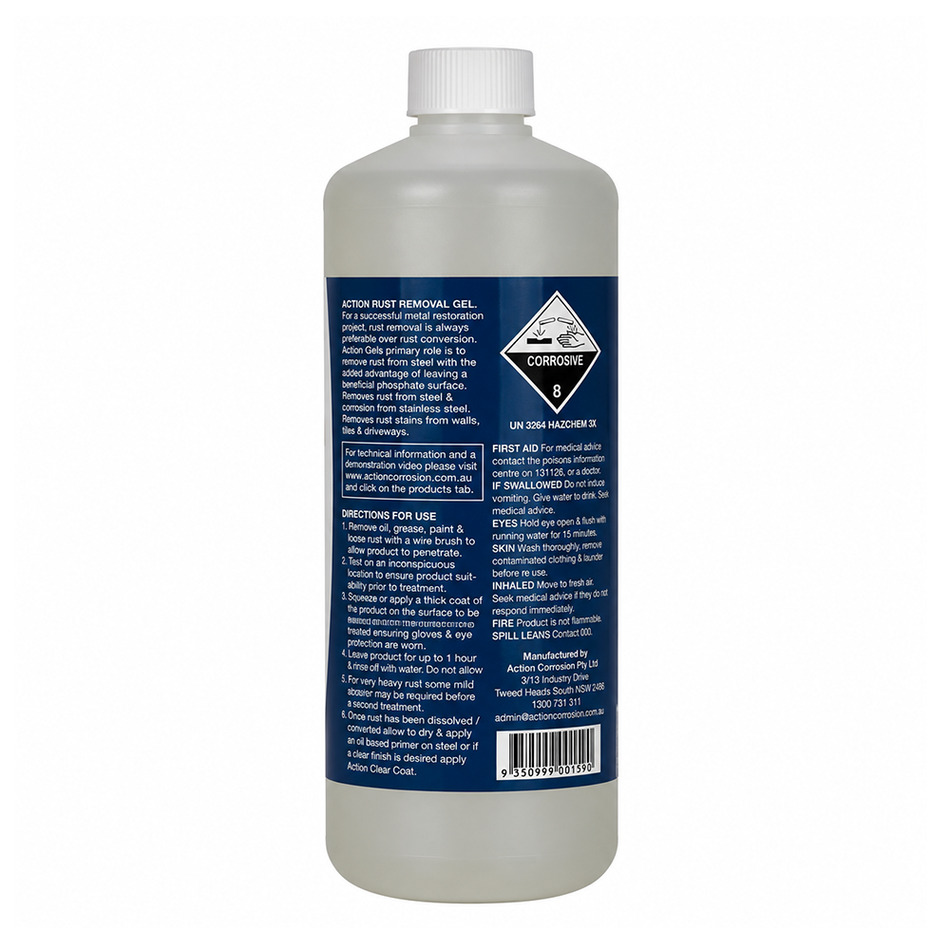 ACTION Gel Rust Converter 1L Rust Treatment