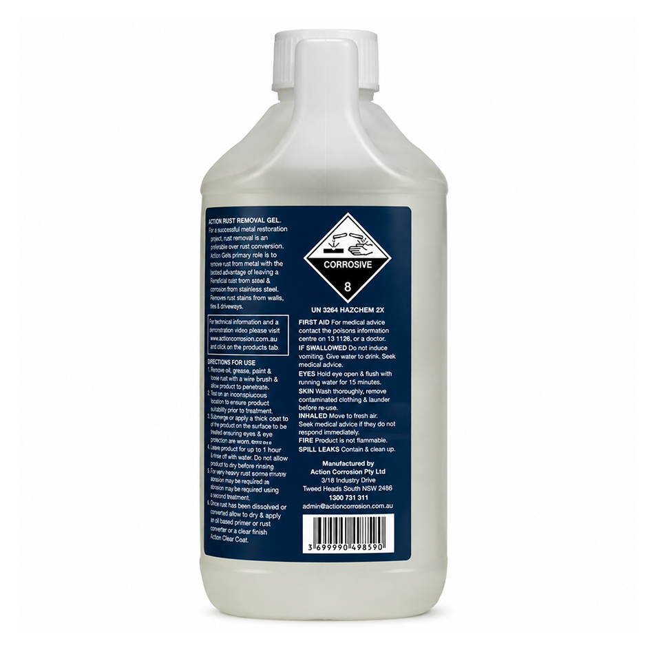 ACTION Gel Rust Converter 2.5L Rust Treatment
