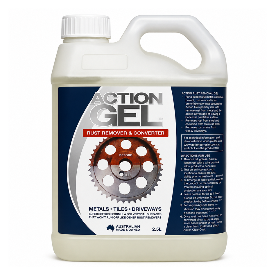 ACTION Gel Rust Converter 2.5L Rust Treatment