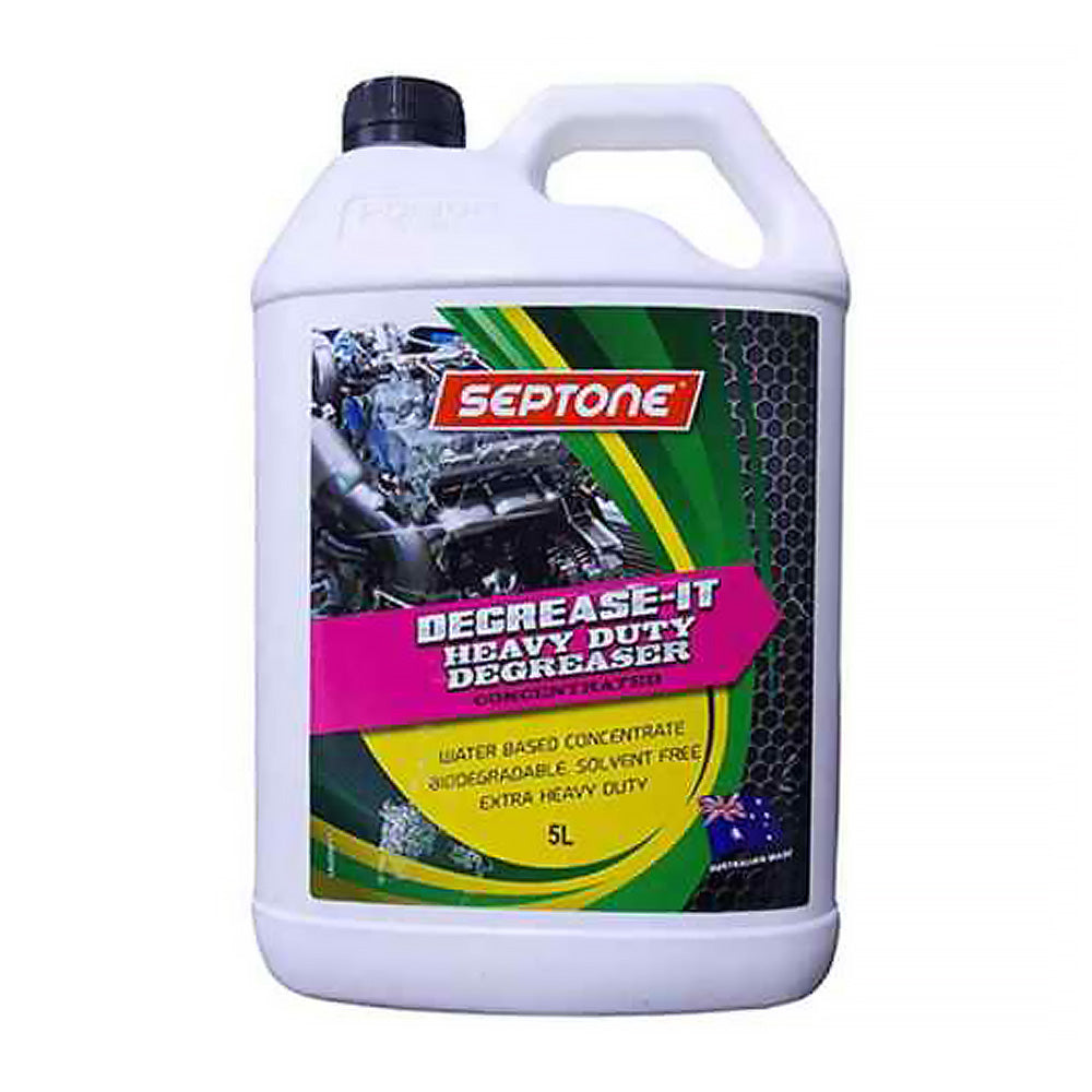 Prep Sol Degrease SEPTONE Degrease It Water Based Biodegradable Degreaser 5L Concentrate ...