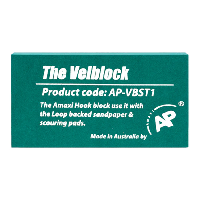 AMAXI AP The Velblock Hook & Loop Sanding Block