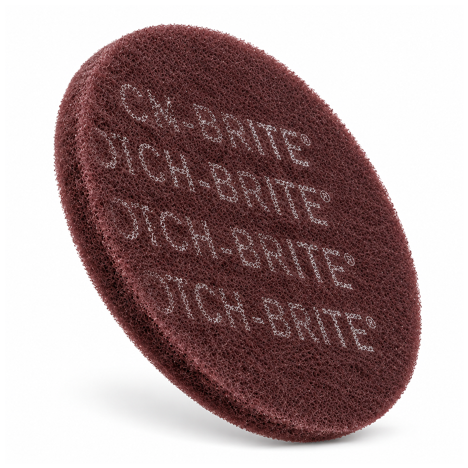 3M Scotch-Brite Clean and Finish Disc 150mm A VFN Maroon 6 Pack