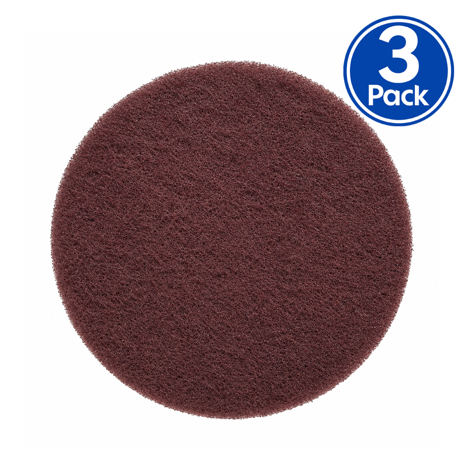 3M Scotch-Brite Clean and Finish Disc 150mm A VFN Maroon 3 Pack