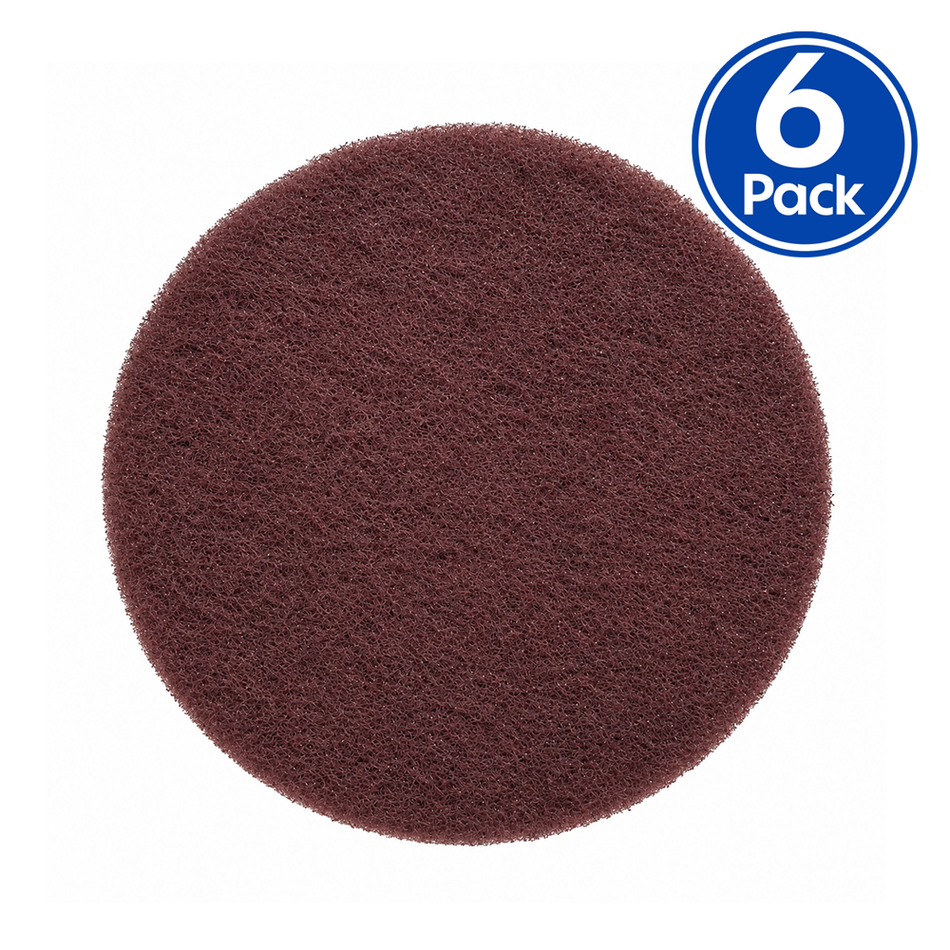 3M Scotch-Brite Clean and Finish Disc 150mm A VFN Maroon 6 Pack