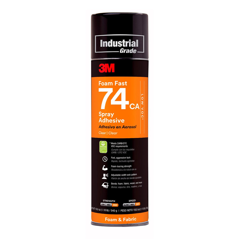 3M Foam Fast 74 Industrial Spray Adhesive 480g