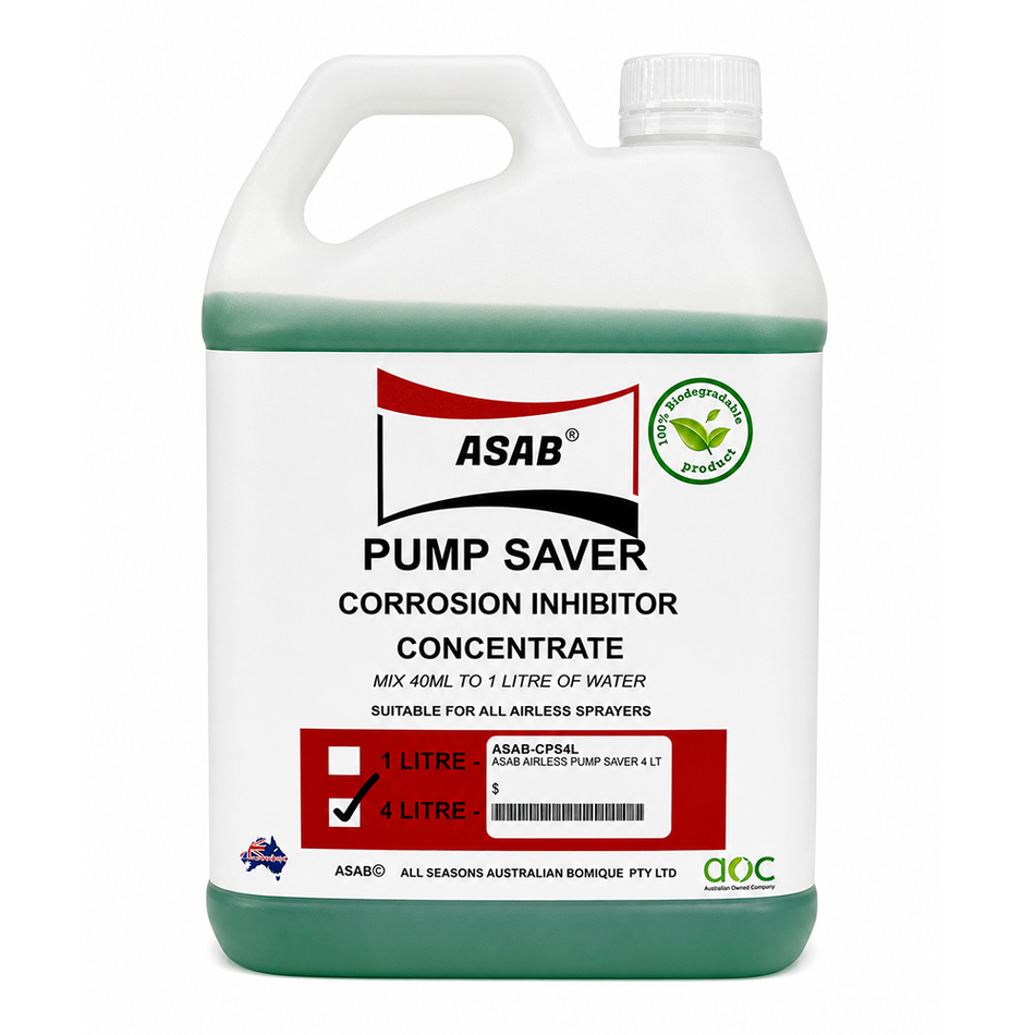 ASAB Airless Pump Saver Corrosion Inhibitor Concentrate 4L