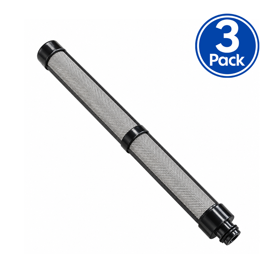 ASAB Black 60 Mesh Standard Airless Spray Gun Filters for G230 & Graco 3 Pack