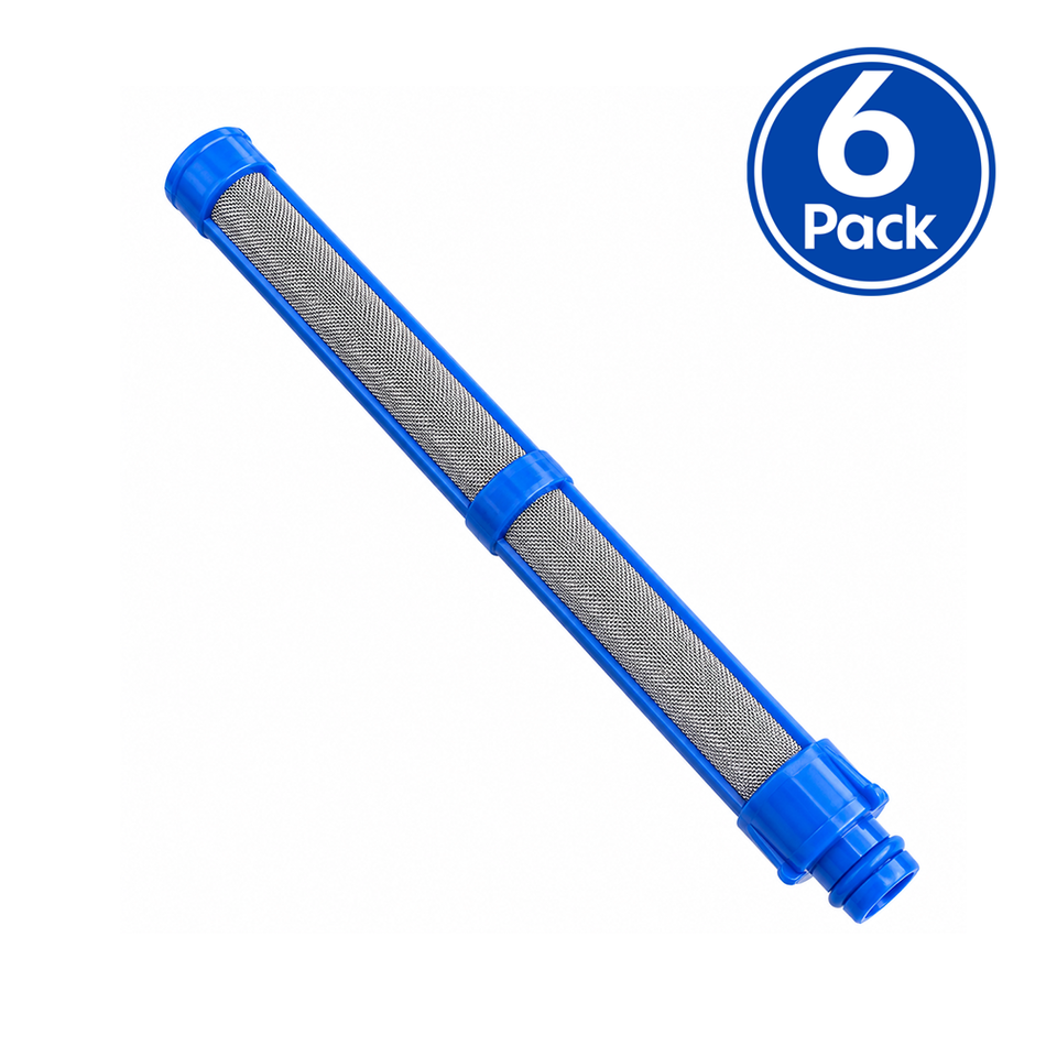ASAB Blue 100 Mesh Fine Airless Spray Gun Filter for G230 & Graco 6 Pack