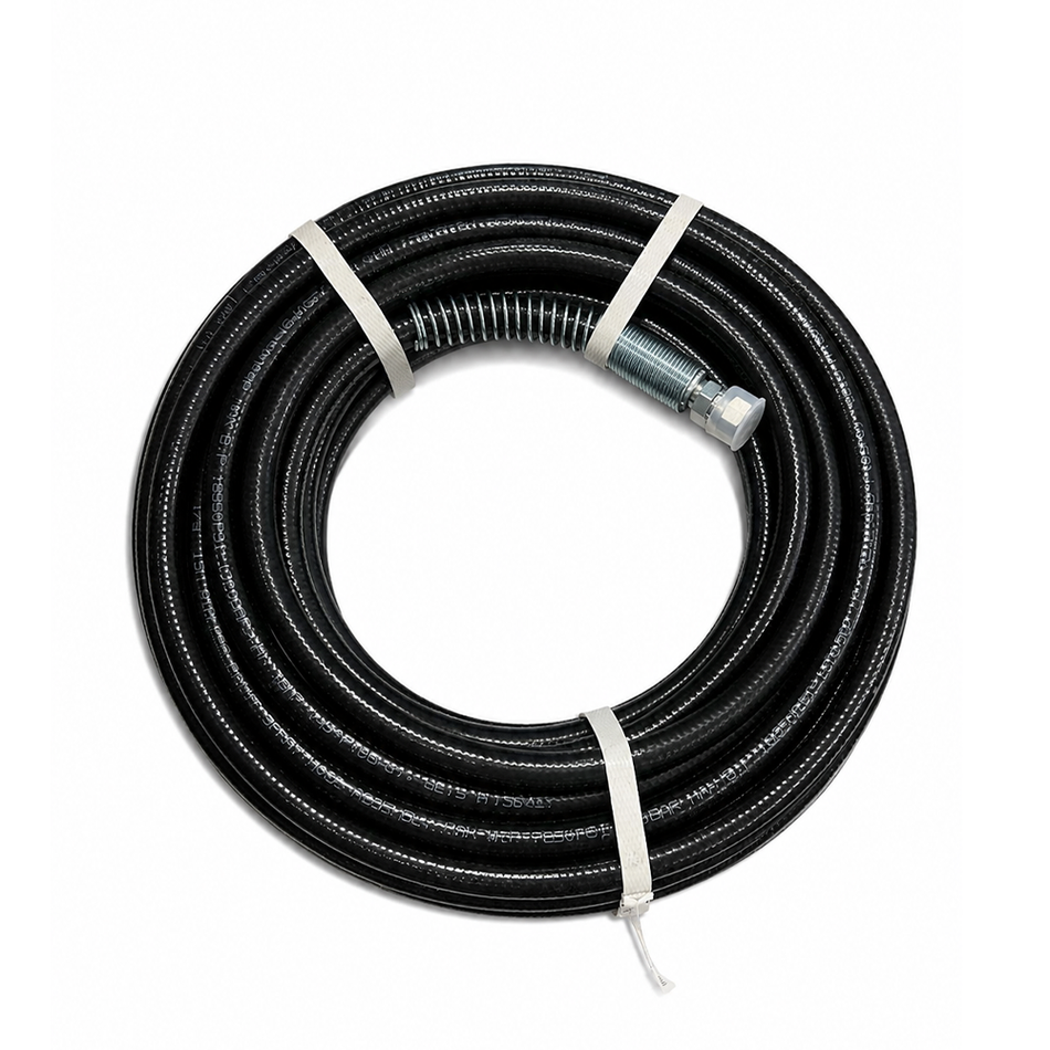 ASAB 15m Wire Braided Pressure Washer Hose 7250 PSI 1/4"
