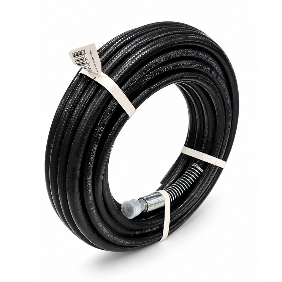 ASAB 15m Wire Braided Pressure Washer Hose 7250 PSI 1/4"