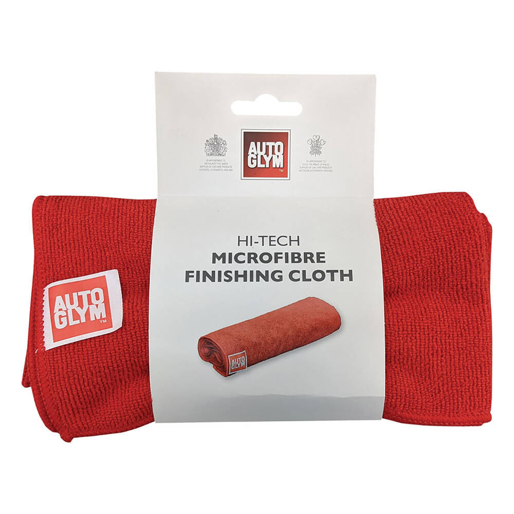 AUTOGLYM Automotive Hi Tech Microfibre Polishing Finishing Cloth x 2 Pack