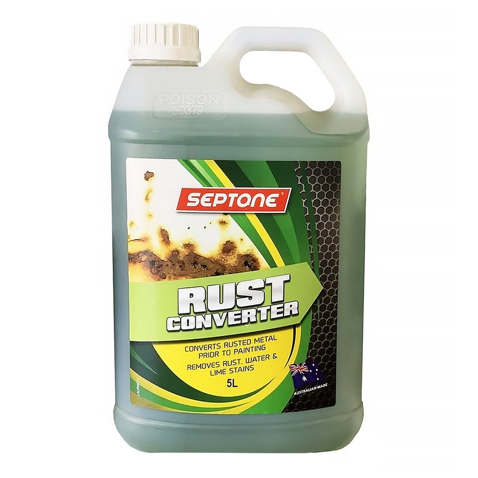 SEPTONE Industrial Rust Converter 5L Pre Paint Rust Treatment