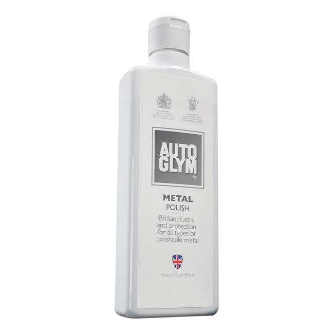 AUTOGLYM Automotive Metal Polish 325ml Chromium Copper Stainless Steel Aluminium