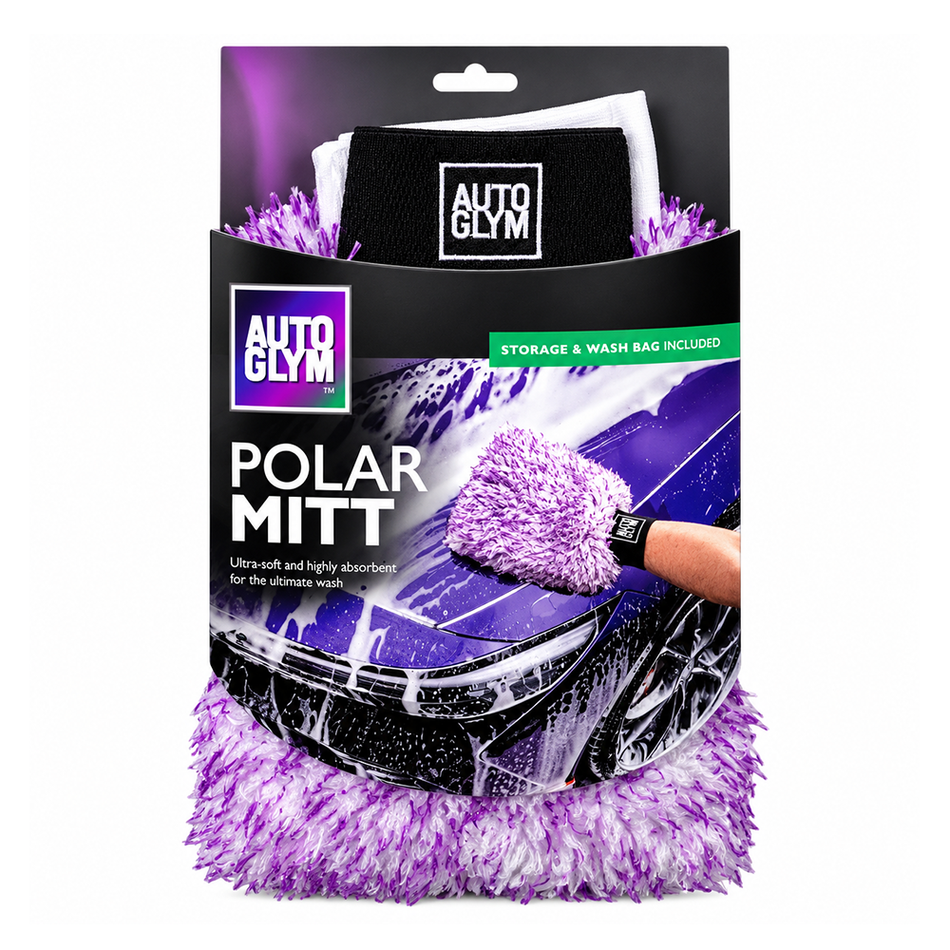 AUTOGLYM Polar Wash Mitt Premium Microfibre Car Washing Mitt