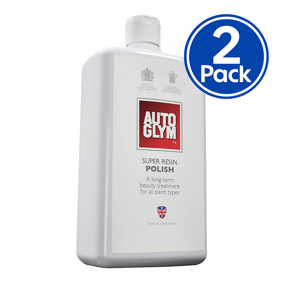 AUTOGLYM Super Resin Polish 1L Automotive Gloss Restorer x 2 Pack